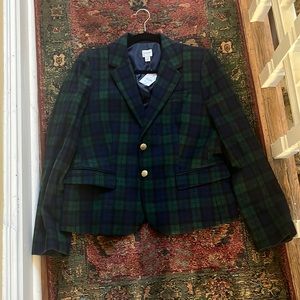 Tartan plaid blazer